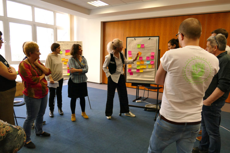 Group reflection on expectations for the training (EiP Training II, Budapest, February 2019)

