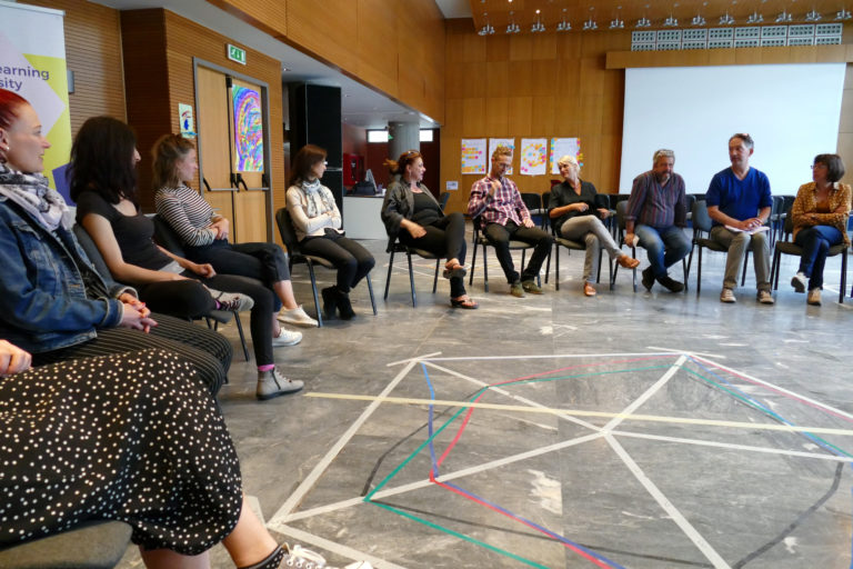 Sharing reflections on yesterday’s learning (EiP Training III, Thessaloniki, May 2019)